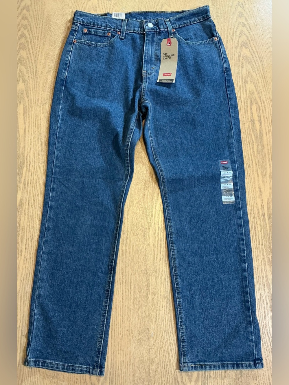 Levi’s 541 Athletic Taper Jeans Men’s 32x30 NWT Stretch Water Medium Wash
